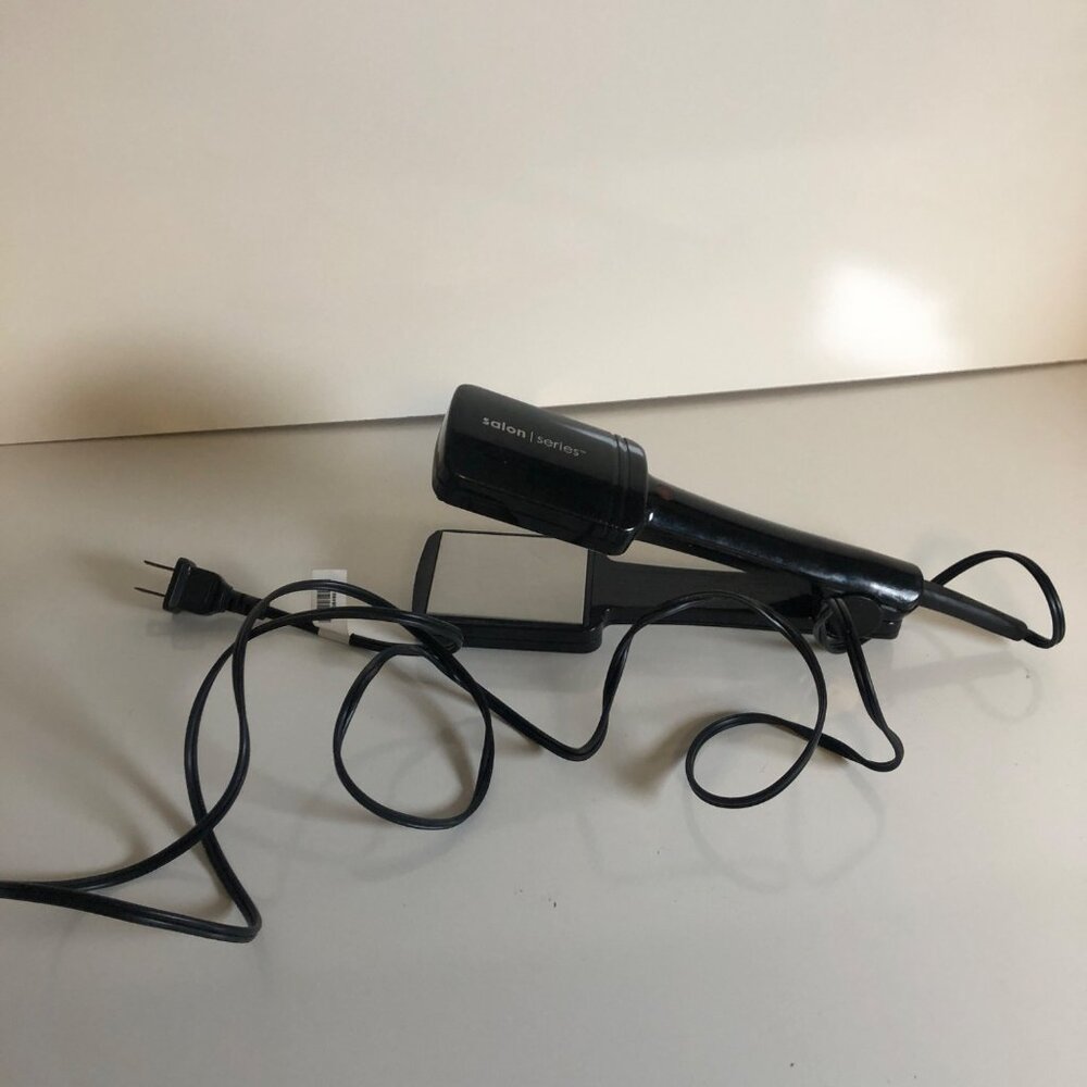 Salon Series Hair Straightener Flat Iron Black Conair Model CS8TSR